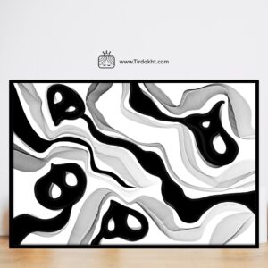 abstract calligraphy painting code 06