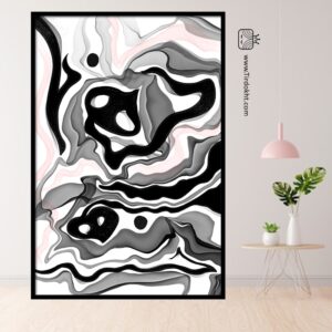 abstract calligraphy painting code 07